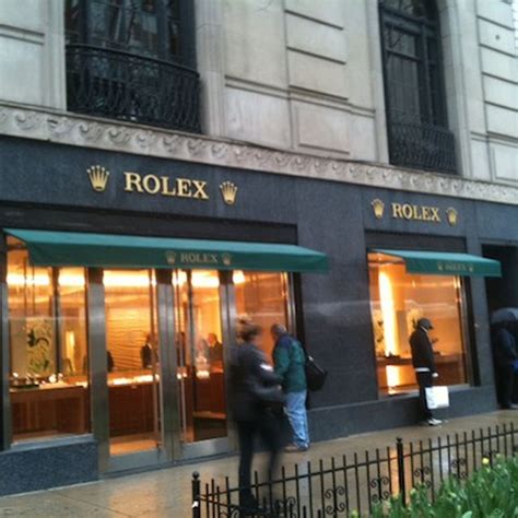 rolex michigan ave|Rolex boutique chicago.